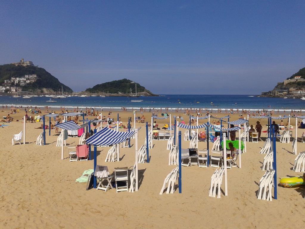 Apartamento Marina La Concha San Sebastián Exterior foto